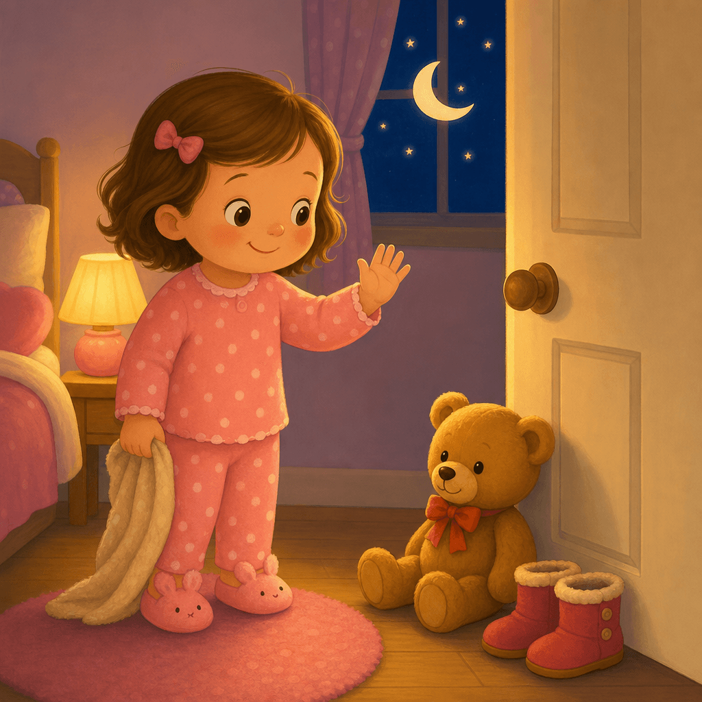 Goodnight, Little Boots — illustration for Ages 2–4