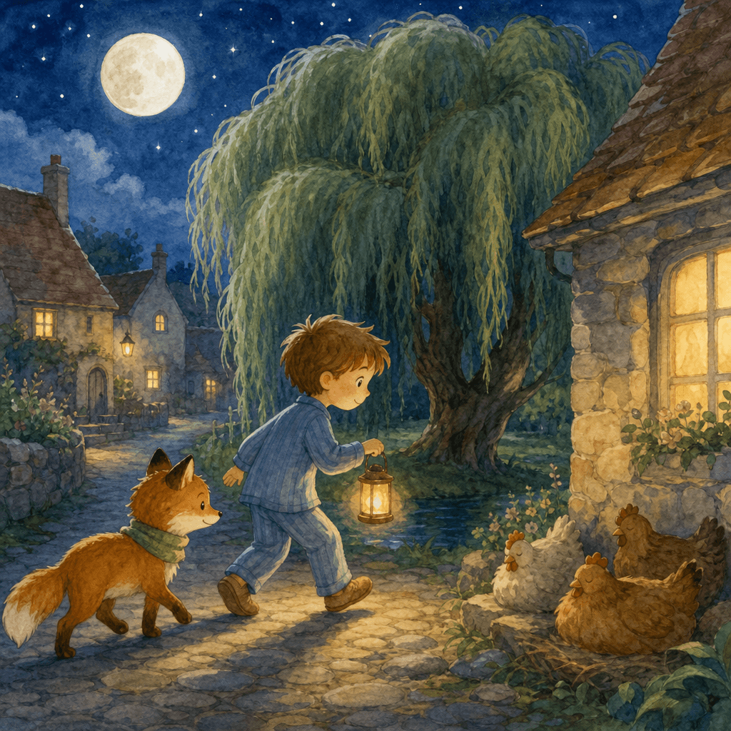 Sam and the Lost Lullaby — illustration for Ages 4–6